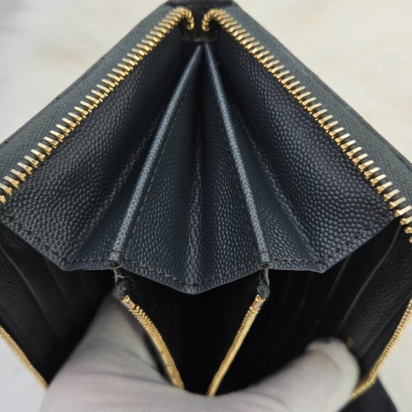 Saint Laurent  Cassandre Matelassé Zip Around Wallet - Picture 10 of 17